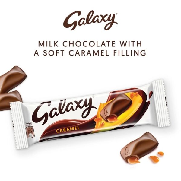 Galaxy Caramel Chocolate Bars 40g