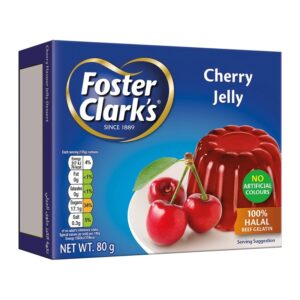 Cherry Jelly Dessert Foster Clark's 80g