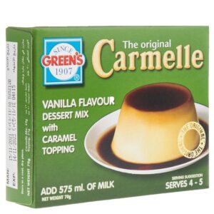 Creme Caramel 70g - Green's Vanilla Flavour Dessert Mix With Caramel Topping