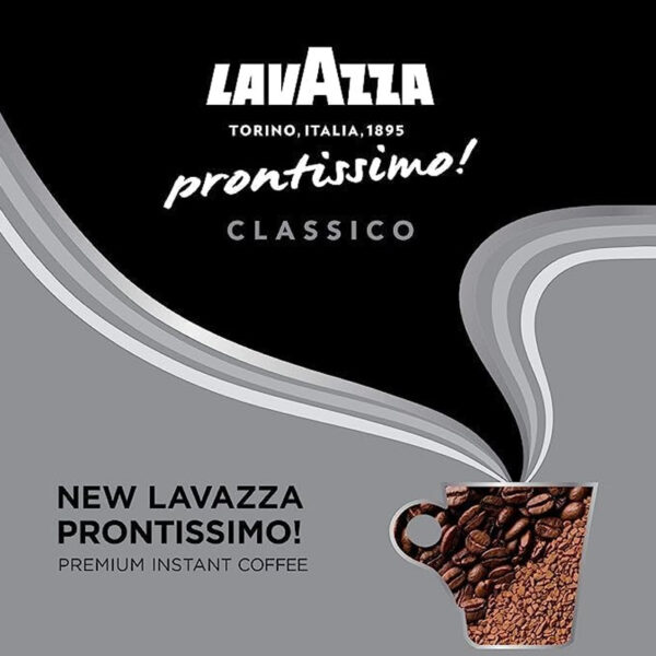 Lavazza Prontissimo Classico Instant Coffee, Medium Roast, 95 G