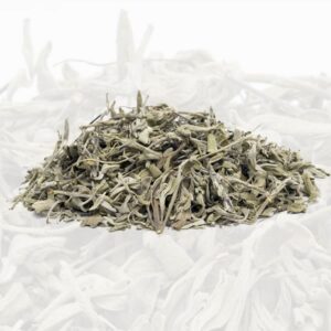 Dried sage leaves