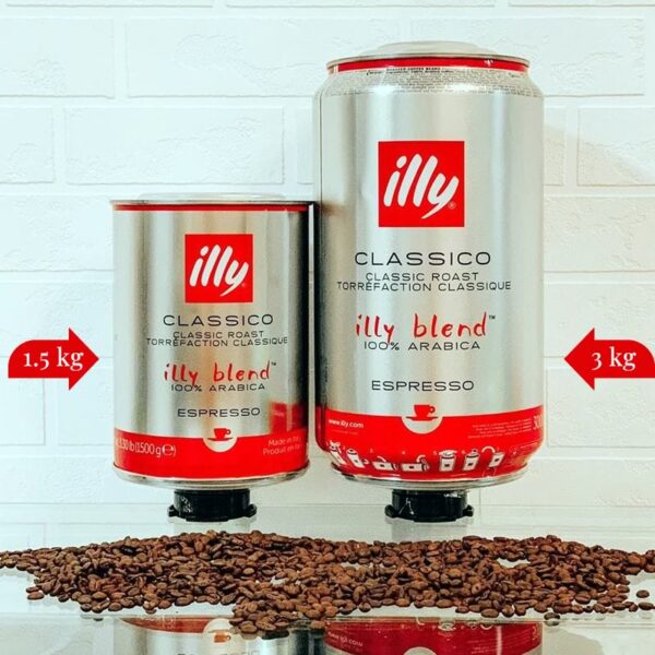 Illy Classico Classic Roast Coffee Beans 1.5kg - Image 3