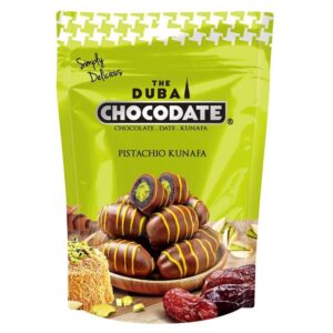 Chocolate coated date - Chocodate Pistachio Kunafa