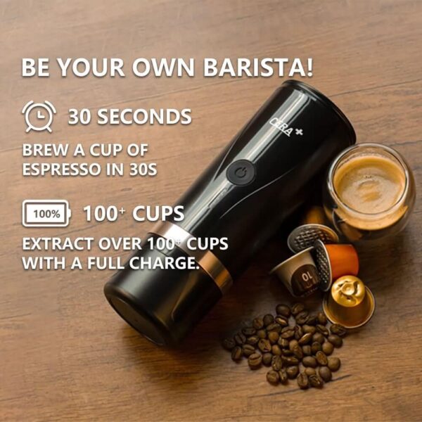 Portable Mini Espresso Coffee machine CERA+ PCM01