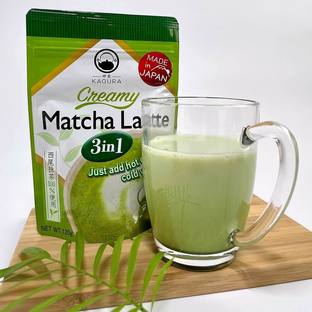 Matcha Latte - Kagura - Made in Japan - 120g - Image 3