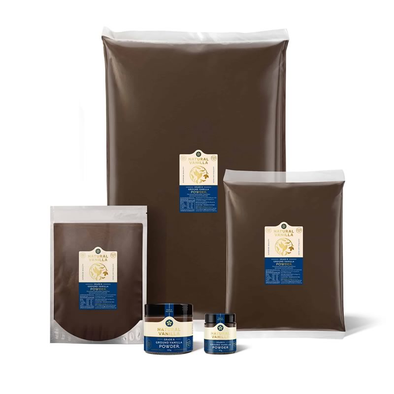 Fine Ground Vanilla Bean Powder Grade B Fine Ground Vanilla Bean Powder Grade B