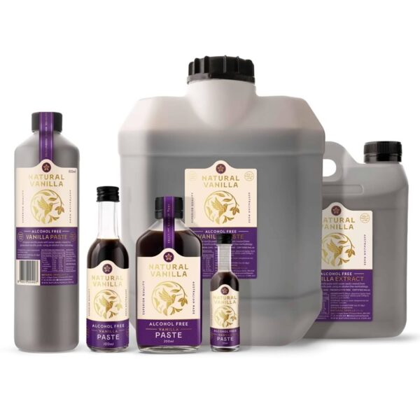 Natural Vanilla Paste Alcohol Free