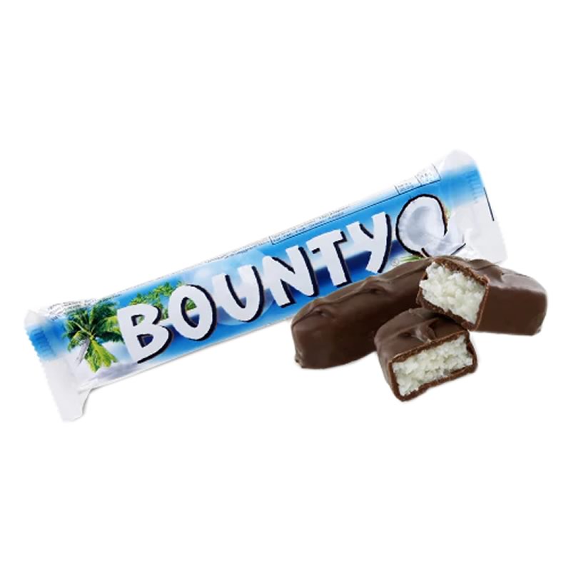 Bounty Coconut Chocolate Bar 57g Bounty Coconut Chocolate Bar 57g - Image 1