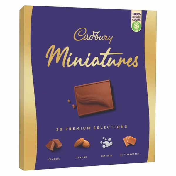 Cadbury Miniatures Collection Premium Chocolate Gift Box 200 g