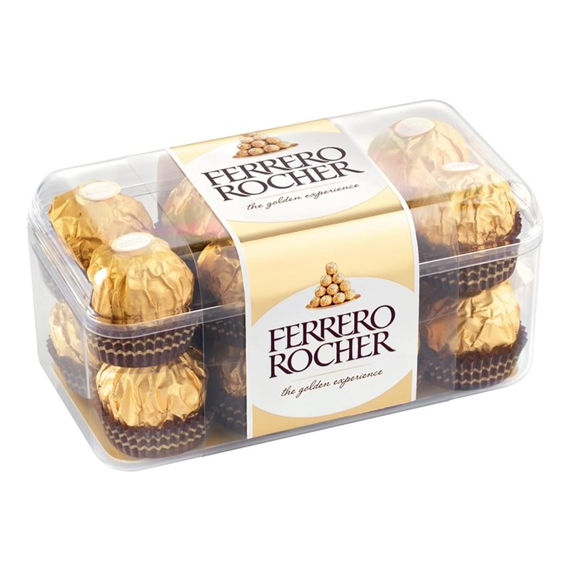 Ferrero Rocher Crunchy Hazelnuts Milk Chocolate 200g Ferrero Rocher Crunchy Hazelnuts Milk Chocolate 200g - Image 1