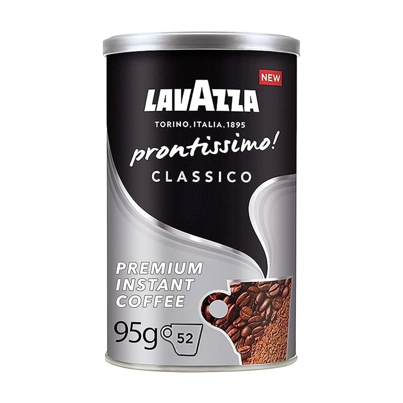 Lavazza Prontissimo Classico Instant Coffee, Medium Roast, 95 G Lavazza Prontissimo Classico Instant Coffee, Medium Roast, 95 G