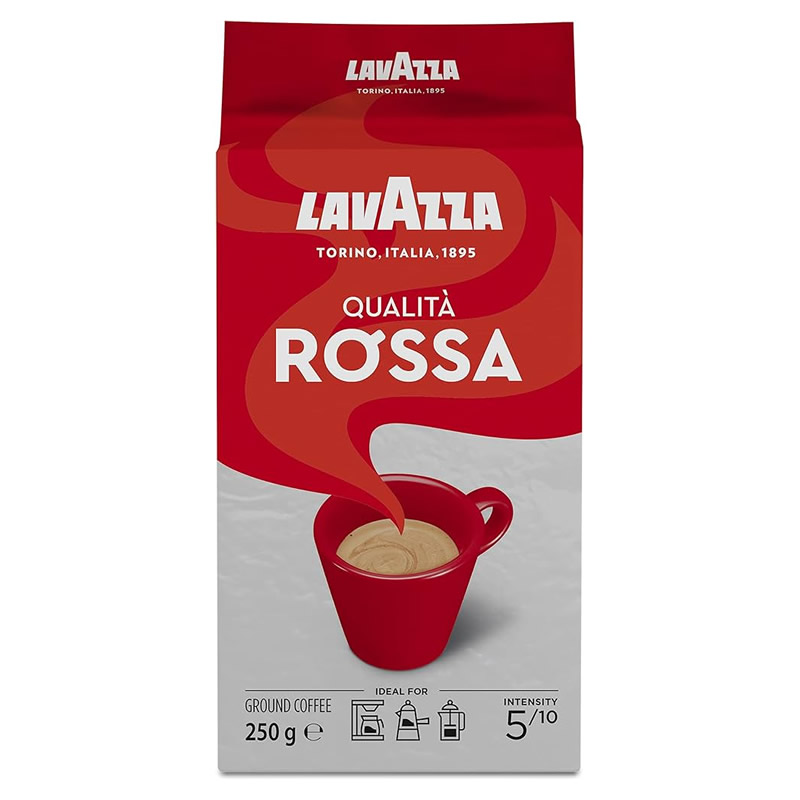 Lavazza Qualita Rossa ground Coffee 250g Lavazza Qualita Rossa ground Coffee 250g