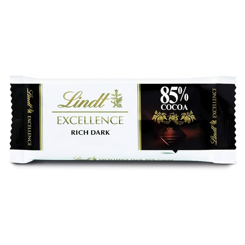 Lindt Excellence 85 Cocoa Dark Chocolate 35g Lindt Excellence 85% Cocoa Dark Chocolate 35g - Image 1