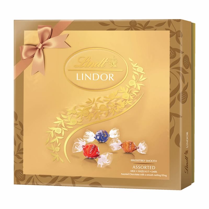 Lindt Lindor Assorted Chocolate Gift Box 225g Lindt Lindor Assorted Chocolate Gift Box 225g - Image 1