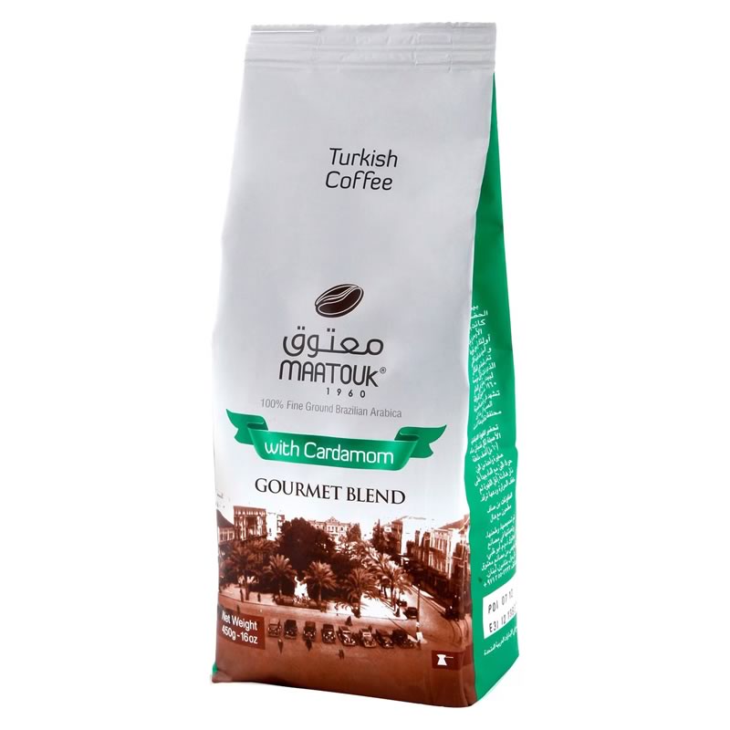 Turkish coffee with cardamom maatouk gorumet blend 250g Turkish coffee with cardamom maatouk gorumet blend 250g