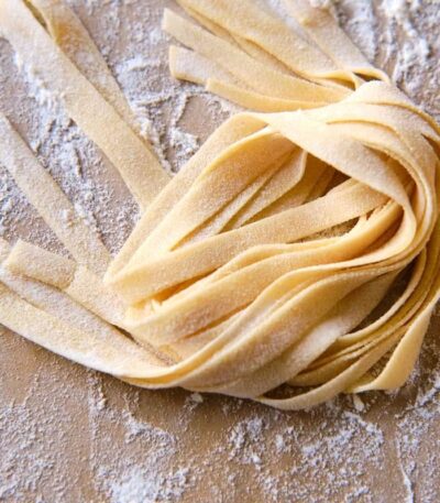 Homemade pasta
