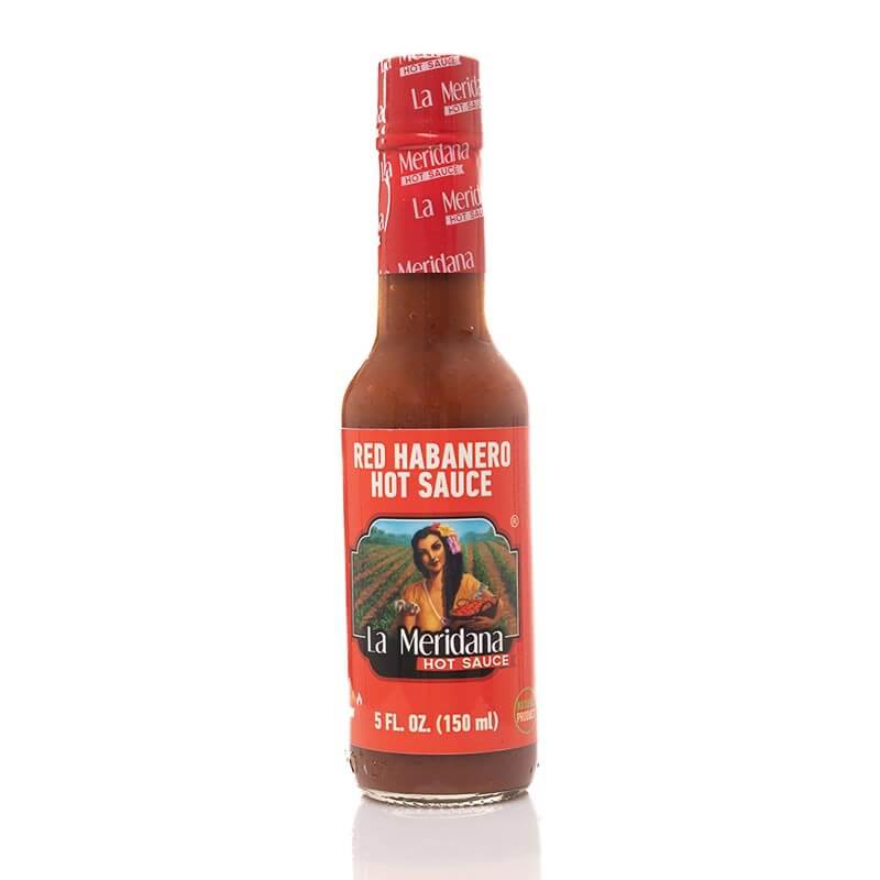 red habanero hot sauce la meridana Red Habanero Hot Sauce La Meridana 150ml - Image 1